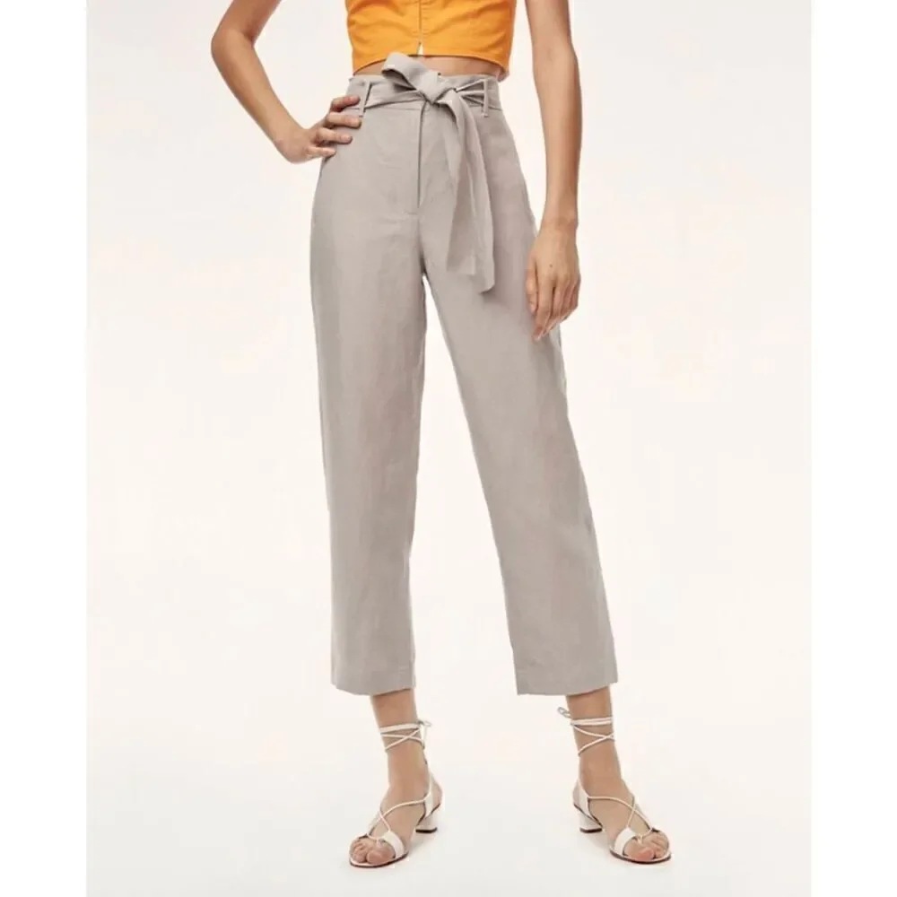 Aritzia Wilfred Jallade linen blend pants 00